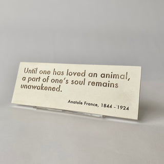 Loved an Animal Plaque