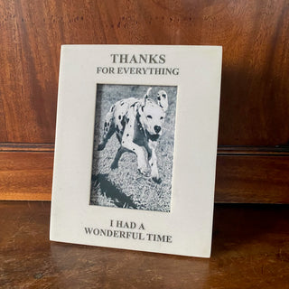 Thanks For Everything Picture Frame