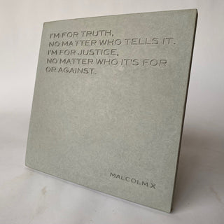 Truth + Justice, Malcolm X Path Stone