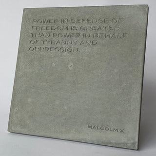 Defense of Freedom, Malcolm X Path Stone