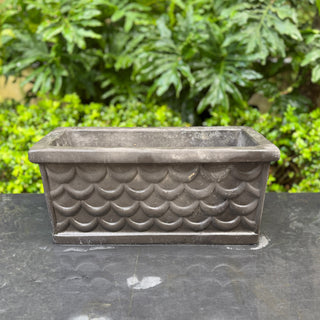 Scalloped Rectangular Planter