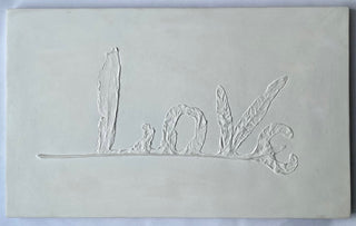 Fern 'Love' Plaque