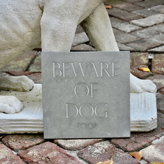 Beware of Dog...Poop Stepping Stone