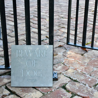 Beware of Dog...Poop Stepping Stone