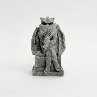 A seated gargoyle reading a book with legs crossed on a white background
House Parts home decor handmade Atlanta gargoyle grotesque whimsical fantasy mystical creature. Unique gift for fans of fantasy, dungeon, or dinosaurs. Unique Christmas gift for someone who has everything or fantasy lovers. Gothic, medieval, unique, artisan, craft, detail, specialty, a gift that no one else has, special, protective, female owned business, family small business, odd, quirky gifts