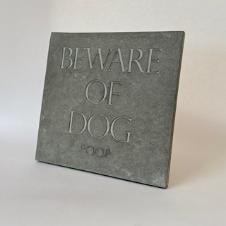 Beware of Dog...Poop Stepping Stone