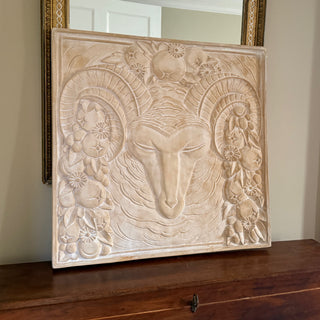 Ram's Head Plaque