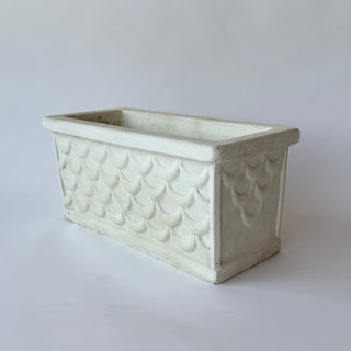 Scalloped Rectangular Planter